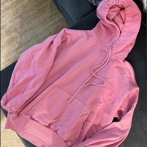 Aritzia pink hoodie- Wilfred brand